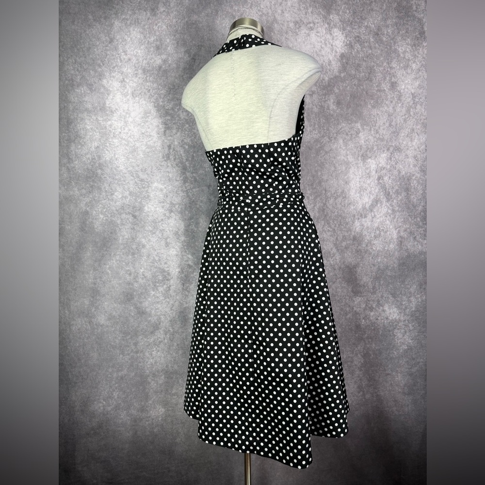 Sway by Tripp NYC Black/White Polka Dot Dress - Picture 4 of 6